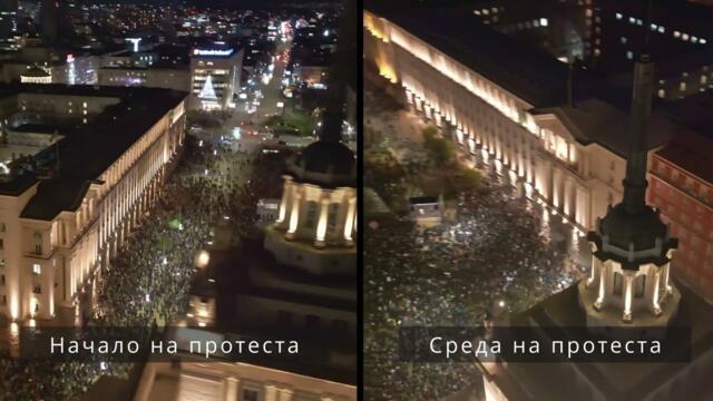 Протест срещу бюджет 2026 - #mechanicalwings