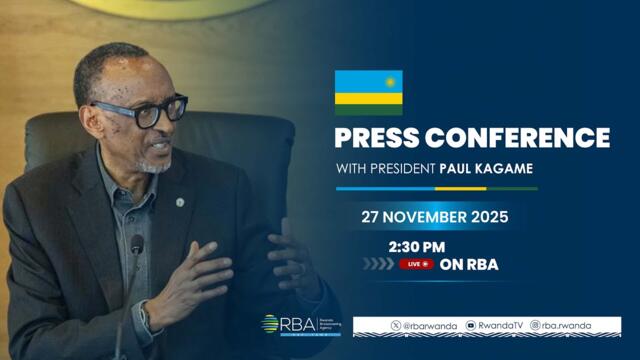 🔴LIVE: Press Conference with President Paul Kagame | 27 November 2025
