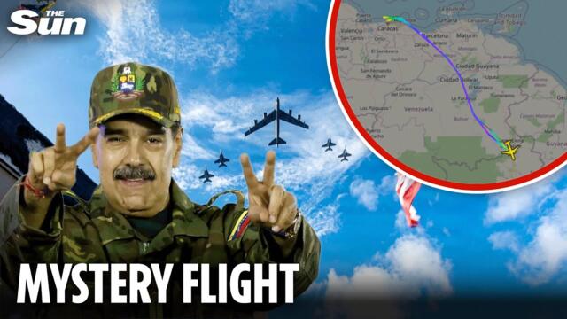 Venezuela president’s jet heads for Brazil border after Trump’s airspace shutdown