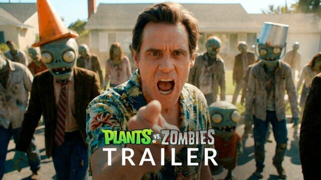 Plants vs. Zombies: Live Action (2026) - First Trailer | Jim Carrey, Jack Black, Millie Bobby Brown