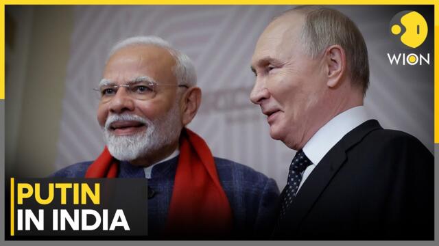 Russian President Putin on a State Visit to India | India-Russia Annual Summit | WION News