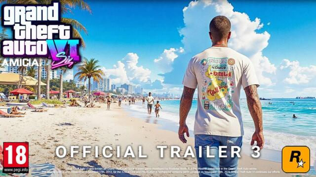Grand Theft Auto VI - Final Trailer 3 (2026) | Rockstar Games