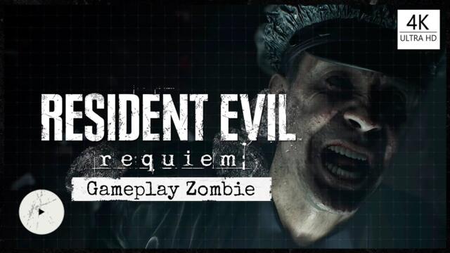RESIDENT EVIL 9 REQUIEM ZOMBIE GAMEPLAY //  4K ULTRA HD