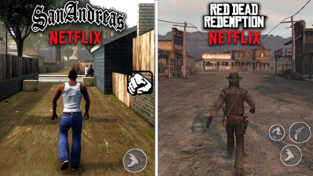 GTA San Andreas Vs Red Dead Redemption 1 (Mobile) - Netflix