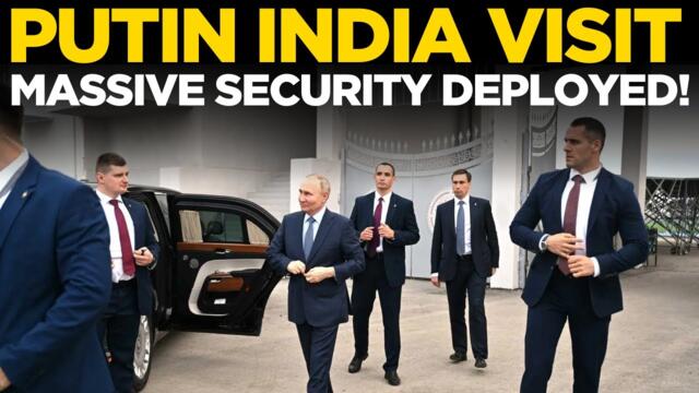 Putin Visit India News LIVE: India’s Massive Security Grid with Snipers & Drones for Putin Visit