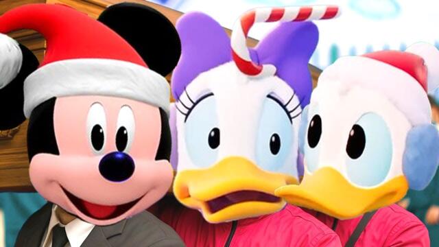 Christmas with Mickey Mouse Clubhouse | Coffin Dance Song (COVER) - Ep 35
