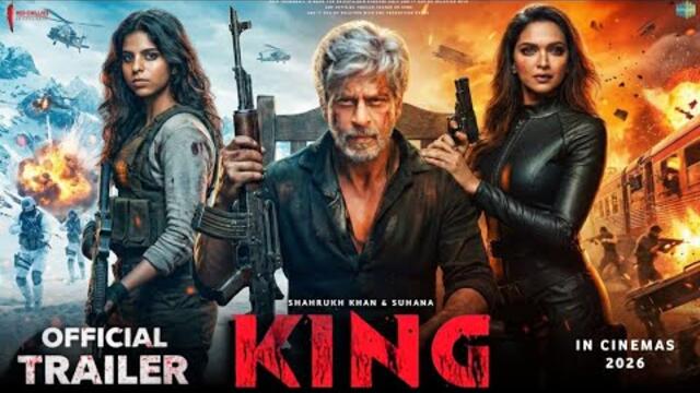 KING - Official Trailer | Shah Rukh Khan | Suhana Khan | Jockey Shroff | King Movie Teaser |Fan Made