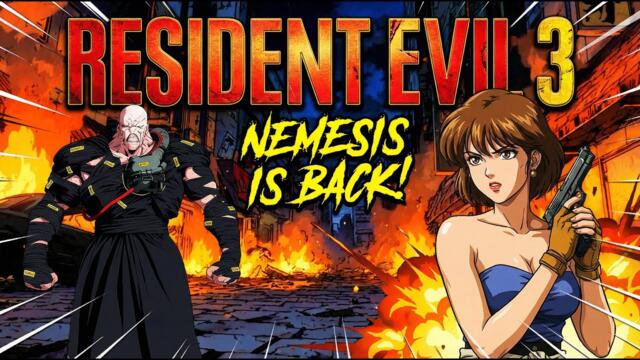 Resident Evil 3 Ai Trailer - As a 1990's Anime