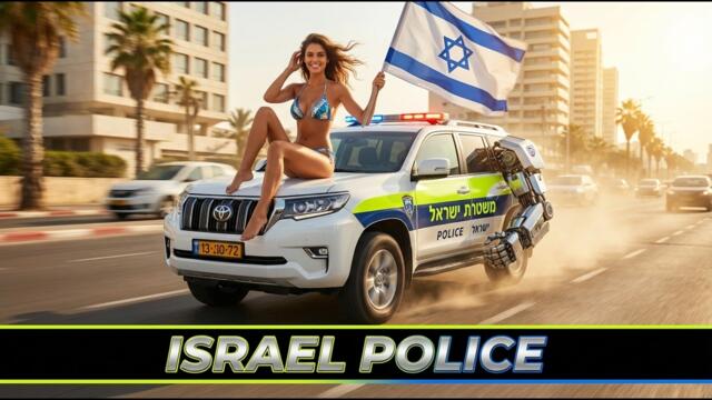 70 Years of ISRAEL Police Cars A STUNNING Comparison