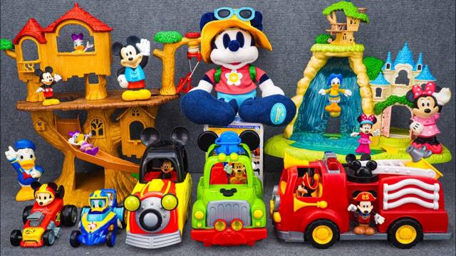 Satisfying with Unboxing Disney Fire Rescue Mickey Mouse Jumbo Fun House Playset | Review Toys ASMR