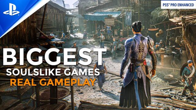 TOP 10 NEW REAL GAMEPLAY Upcoming SOULSLIKE GAMES of 2025 & 2026 | PS5, PC, Xbox Series X/S, NS2