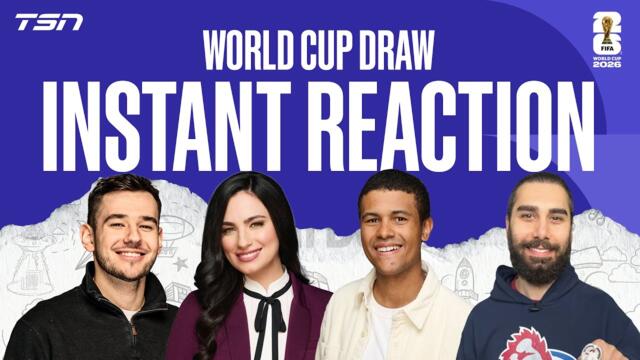 2026 FIFA World Cup Draw Live Reaction