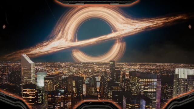 What If a Black Hole Entered Our Solar System? (Simulation)