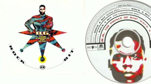 B.G. The Prince Of Rap - Rock A Bit (CD, Maxi-Single, 1994)