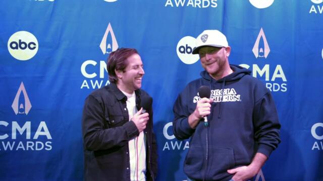 Cole Swindell at the CMA Awards