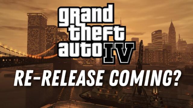Is This A Sign That A GTA IV Re-Release Is On Its Way?