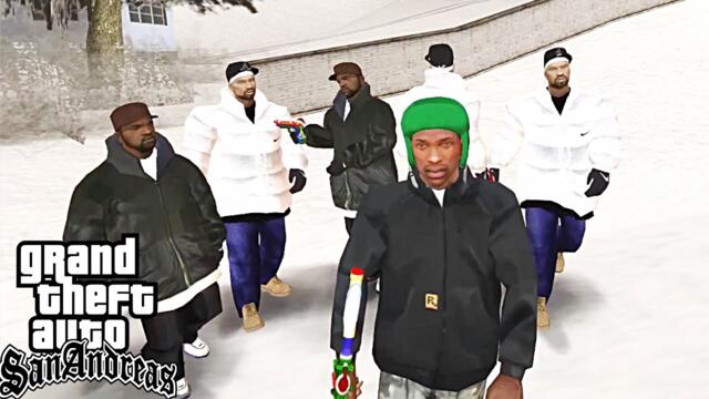 GTA Snowfall - Winter Mod Pack Showcase Gameplay