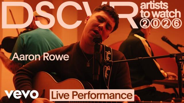 Aaron Rowe - Hey Ma | Vevo DSCVR Artists to Watch 2026