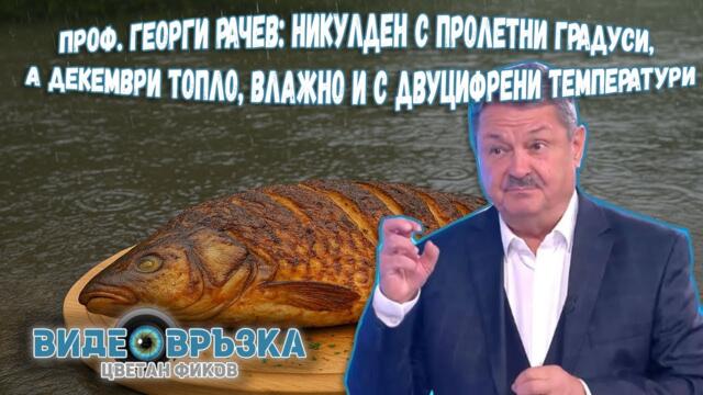 Проф. Георги РАЧЕВ: Никулден с пролетни градуси, а декември топло, влажно и с двуцифрени температури