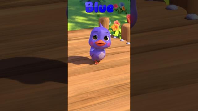 Rainbow Ducks | Learn Colors | Nursery Rhymes & Kids Songs | NuNu Tv