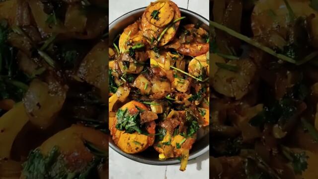 Pan Fry Egg Recipe | Easy & Tasty Breakfast #shorts