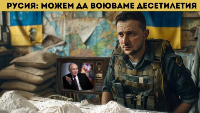 РУСИЯ: МОЖЕМ ДА ВОЮВАМЕ ДЕСЕТИЛЕТИЯ!