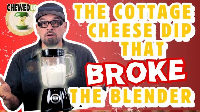 The Cottage Cheese Dip That Broke The Blender | A Last Minute Holiday Appetizer