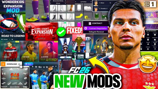 NEW FC 26 Mods that CHANGE Career Mode FOREVER…