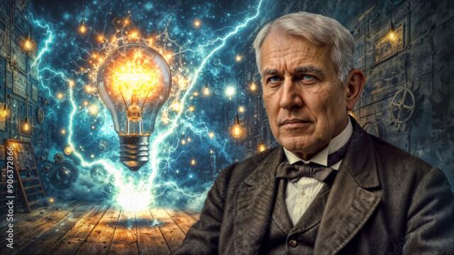 🌍💡Томас Едисон - човекът,който освети света!💡🌍