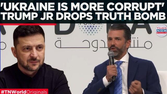 TRUMP JR. EXPLODES: Kyiv's Elite 'Stole Millions' As West Looked Away & 'Young Men Died For Nothing'