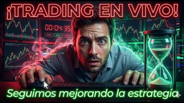 "MEJORANDO la ESTRATEGIA en MOMENTOS DIFICIELES del MERCADO" ¡TRADING en VIVO!