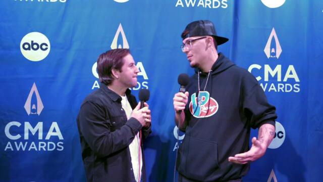 Chase Matthew at the CMA Awards