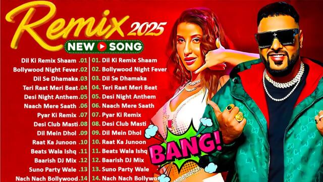 🔥 Bollywood Remix 2025 | New Hindi DJ Songs | Nonstop Party Mix | Best Bollywood Dance Hits