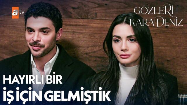 Azil ve Güneş kız istemeye giderse - Gözleri KaraDeniz 15. Bölüm