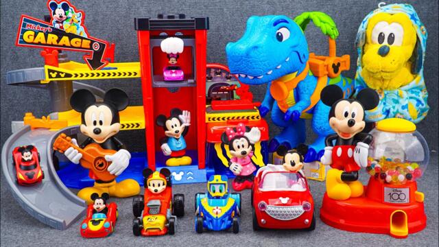 Satisfying with Unboxing Disney Mickey Mouse Garage Playset | Review Toys ASMR