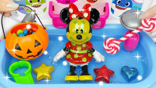 Minnie Mouse 2025🎀Set Unboxing del juego médico rosa de Minnie, colección de juguetes Disney