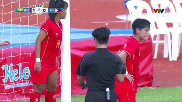 ĐT nữ Myanmar VS ĐT nữ Philippines I SEA Games 33