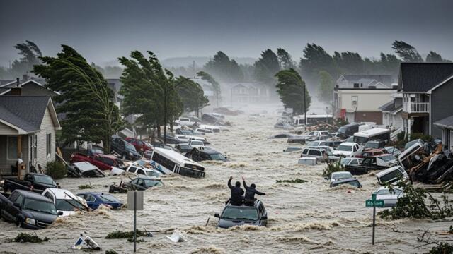 Chaos in Washington Today! Extreme Flooding Swept Away Homes, Cars in Oregon