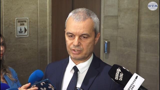 Костадин Костадинов: Най-доброто нещо е скорошна оставка на правителството