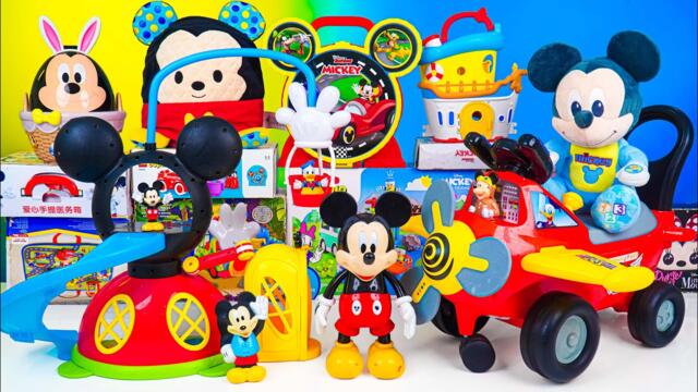 Satisfying with Unboxing Disney Mickey Mouse Big Airplane Playset | Review Toys ASMR