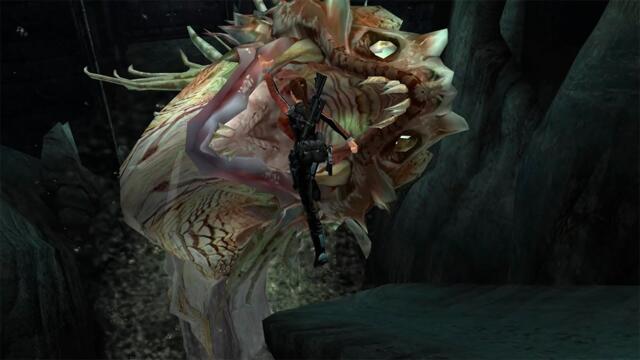 Tomb Raider Legend Sea Serpent Boss Fight