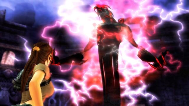 Tomb Raider Legend Force Monster Boss Fight