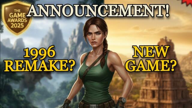 New Tomb Raider Game Announcement @TGA 2025!