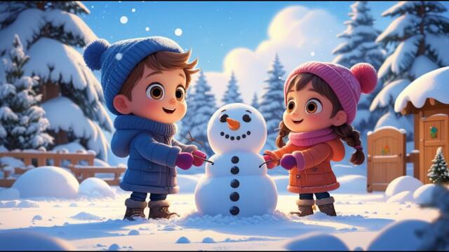 Зимата дойде ❄ | Весели детски песнички | Коледни песни | MONKA