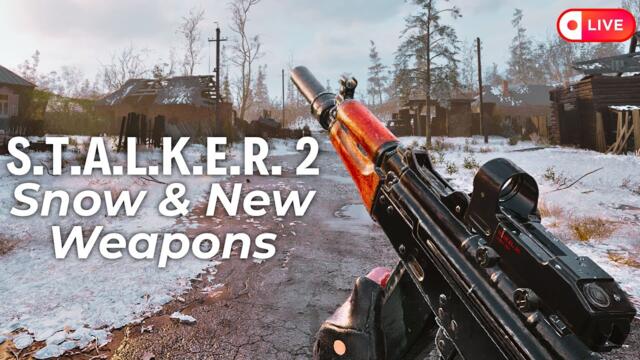 Winter (and new Guns) In The Zone - STALKER 2 Ultra Modded No HUD