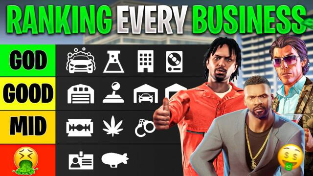 RANKING EVERY BUSINESS From WORST To BEST in GTA Online (GTA5 Best Businesses 2025)