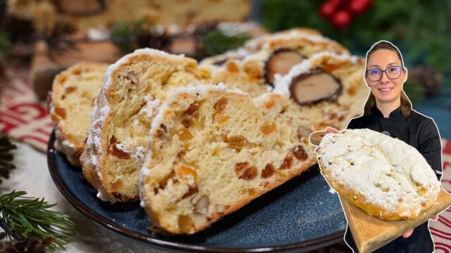 ЩОЛЕН - Немски КОЛЕДЕН сладкиш | Стъпка по стъпка