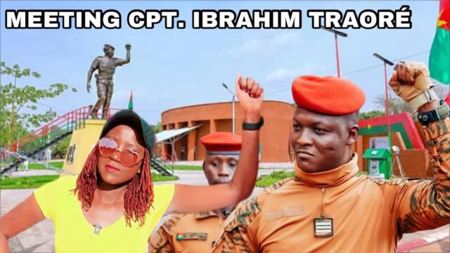 FINALLY Meeting The President of Burkina Faso Ibrahim Traore ! This Is What He Said About Women!