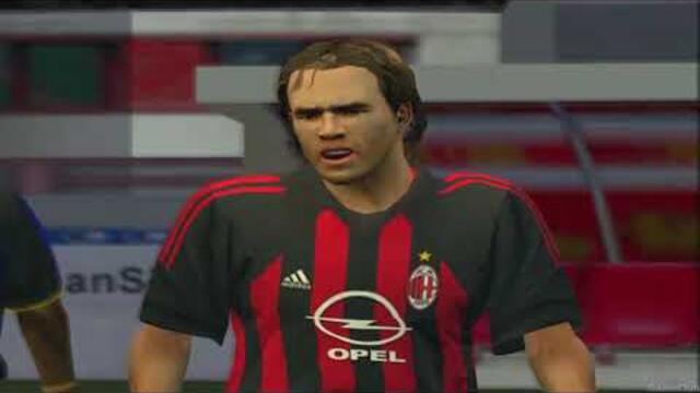 FIFA 2003 PS2 - AC Milan VS Inter Milan - Gameplay - PCSX2