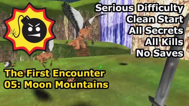 Serious Sam: The First Encounter - 05: Moon Mountains (Serious 100%)